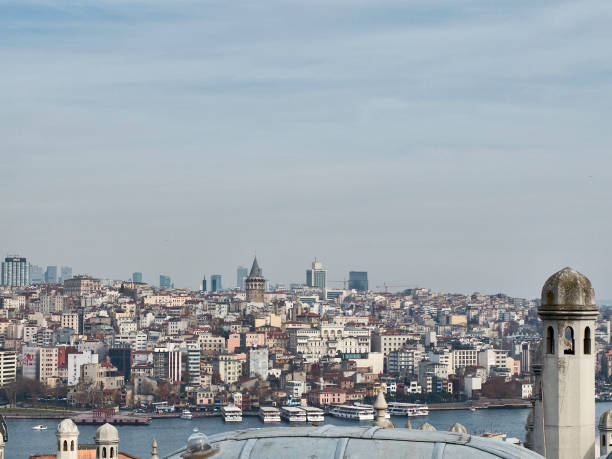 istock Suleymaniye Mosque Complex and panorama of Istanbul 1197096609