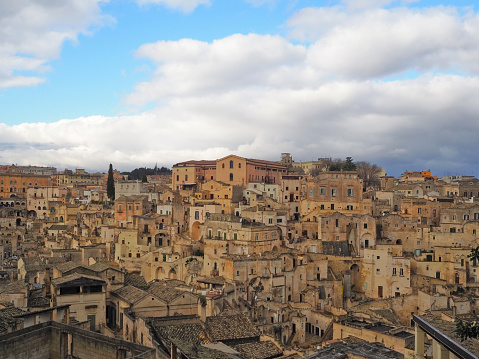 A day of vacation in the ancient city of Matera in Italy
