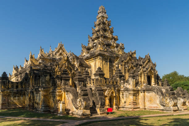 istock Maha Aungmye Bonzan Monastery 1197100682