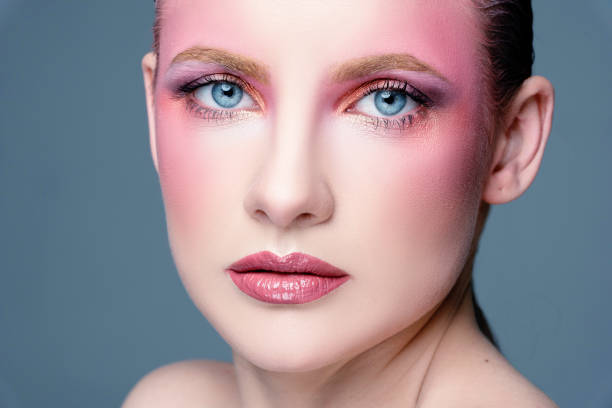 istock Gorgeous woman with professional make-up 1197102005