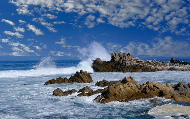 istock Surf Crashing in Pacific Grove 1197103213