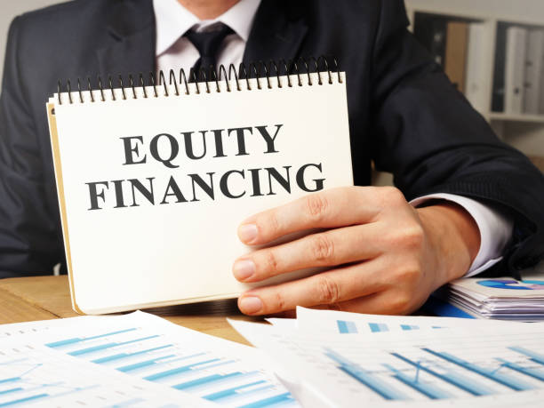 istock Equity Financing report and accountant in the office. 1197104228