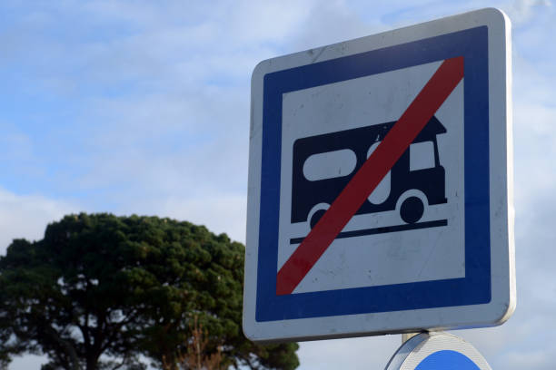 istock Parking prohibited for motorhomes 1197104320