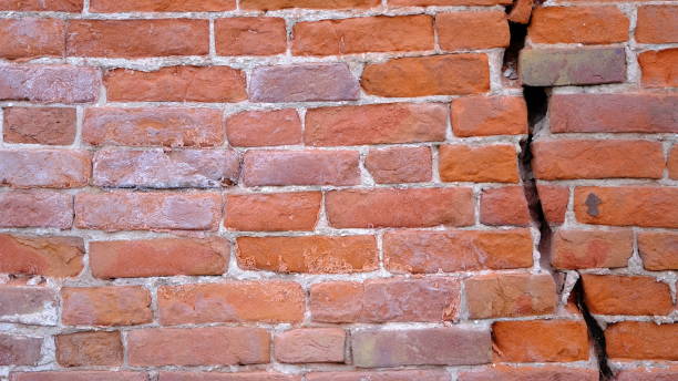 istock Brickwork on the wall of a building. 1197104486