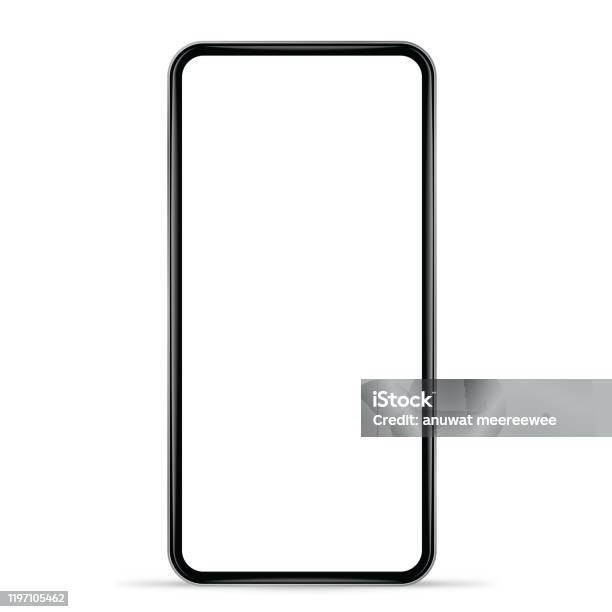 Phone Bezel Example Vector New Mobile Phone Designed To Have A Slim Bezel For Display Stock ...