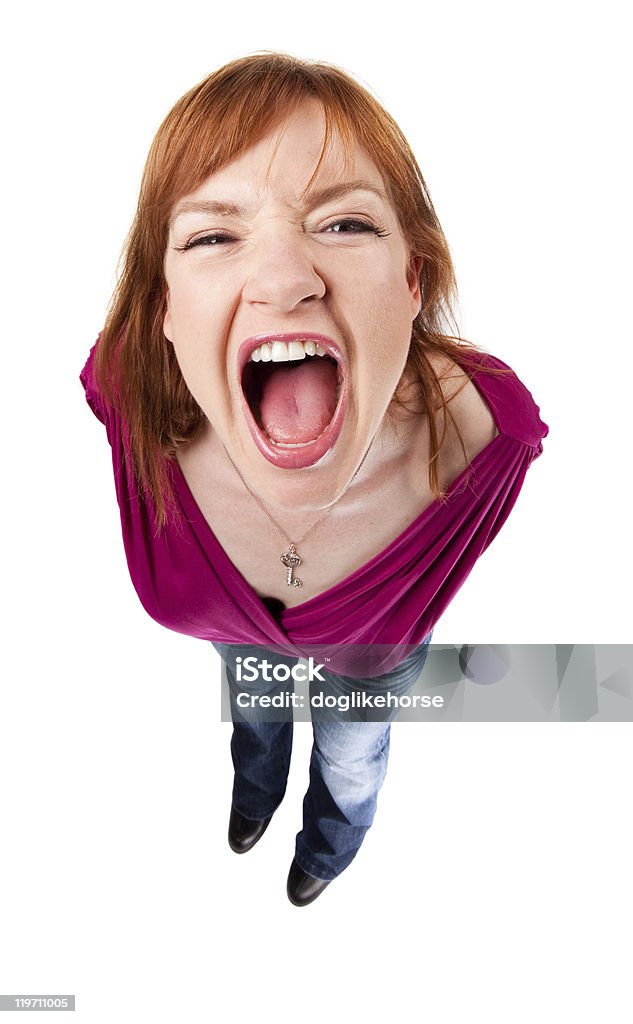 Mujer pateando - Foto de stock de Adulto libre de derechos