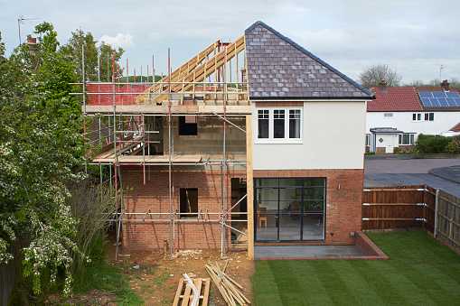 Building techniques clearly visible. Shot over a period of 6 months.