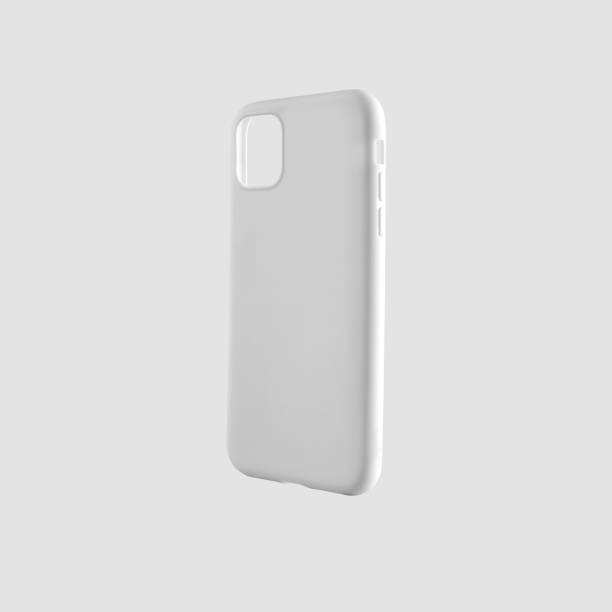 istock Cover template for smartphone on a white isolated background. 1197114525
