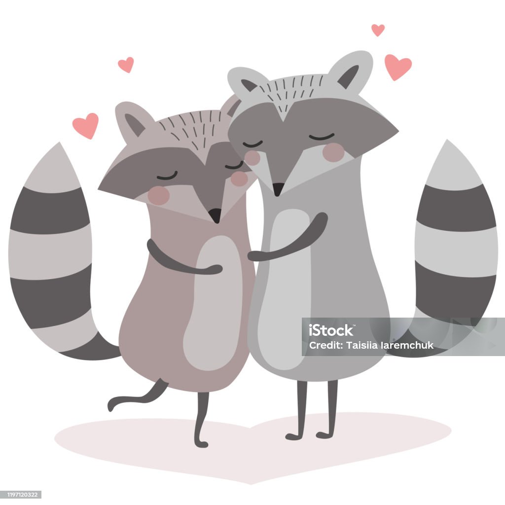Ilustración de Día De San Valentín Ilustración Divertida Con Mapaches Enamorados Diseño De Personajes En Estilo De Dibujos Animados Para Tarjetas O Impresión y más Vectores Libres de Derechos de Mapache - Ilustración de Día De San Valentín Ilustración Divertida Con Mapaches Enamorados Diseño De Personajes En Estilo De Dibujos Animados Para Tarjetas O Impresión y más Vectores Libres de Derechos de Mapache -