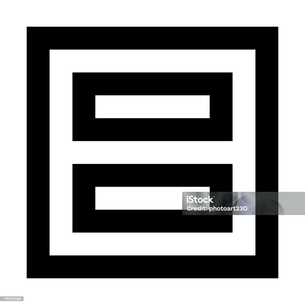 Une Droite Et Un Vecteur 8 Lettres Lettres Et Nombres Police De Contour Carré Nombre Noir 8 Vecteur Vecteurs libres de droits et plus d'images vectorielles de 4x4 - iStock