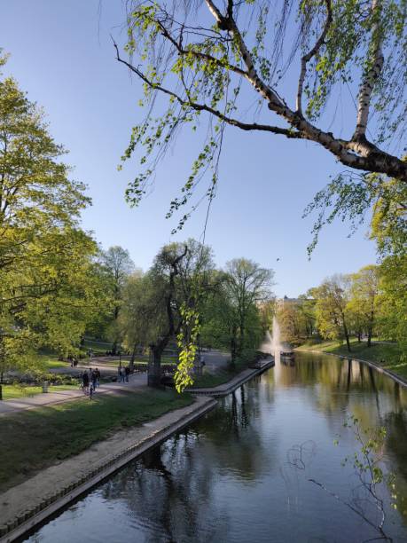 istock Park of Riga 1197130426
