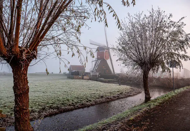 Photo of Winterochtend in de polder