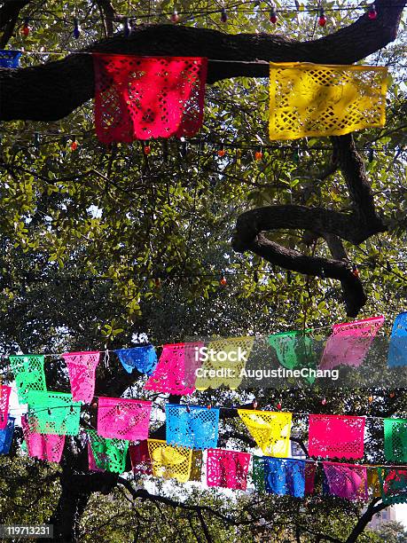 Papel Picado - zdjęcia stockowe i więcej obrazów San Antonio - San Antonio, Papier perforowany, Meksyk