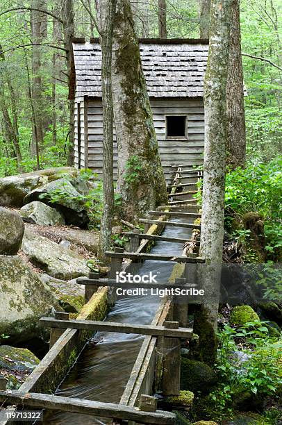 Foto de Moinho De Reagan Great Smoky Mountains National Park e mais fotos de stock de Antigo