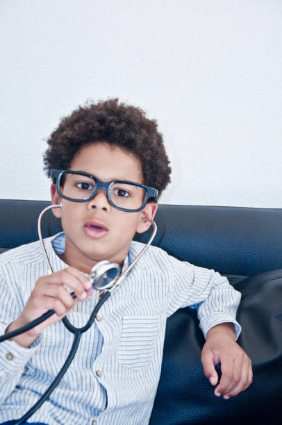 istock Cute child doctor 1197134369
