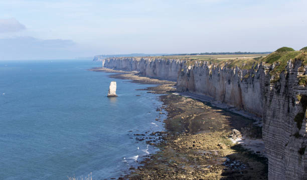 istock The wonderful coast line at Etretat 1197135668