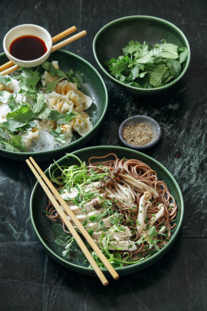 istock Asian style bowls 1197139734