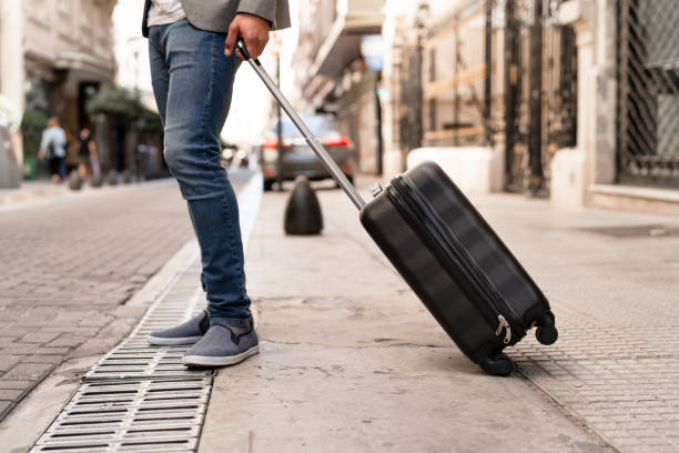 istock Young man traveling through the city 1197140267