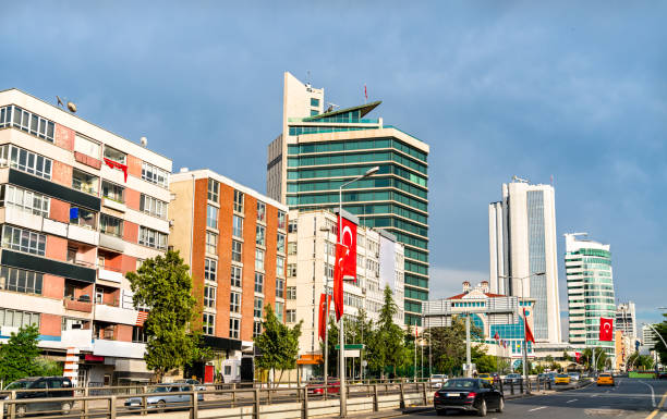 istock Ataturk Boulevard in Ankara, Turkey 1197142116