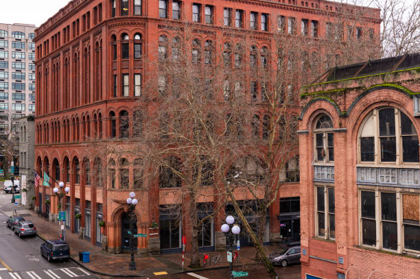 istock Pioneer Square in Seattle, USA 1197150639