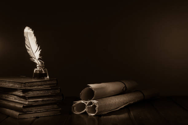 istock QUIll pen and old books 1197152355