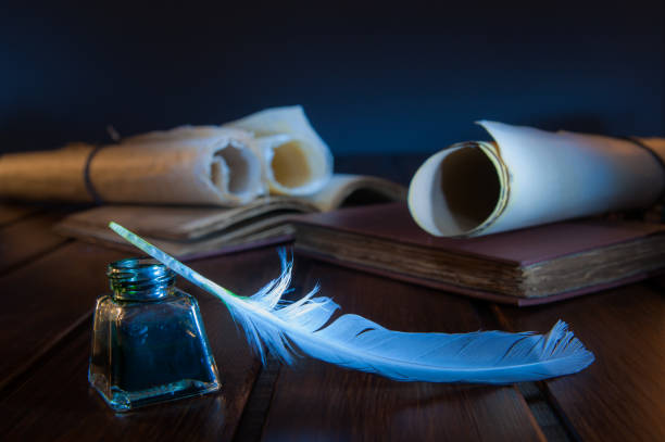 istock QUIll pen and old books 1197153174