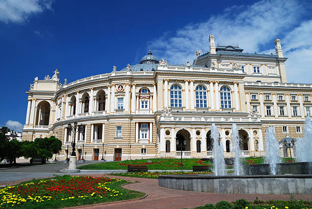 istock Public opera theater in Odessa Ukraine 119715855