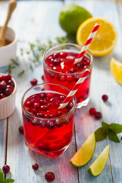 istock cranberry drink on wooden surface 1197162414