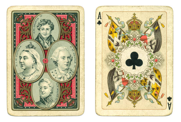 istock British royalty antique 19th century playing card 1197170728