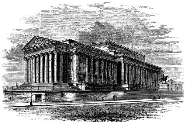 istock St. George’s Hall in Liverpool, England - 19th Century 1197170788