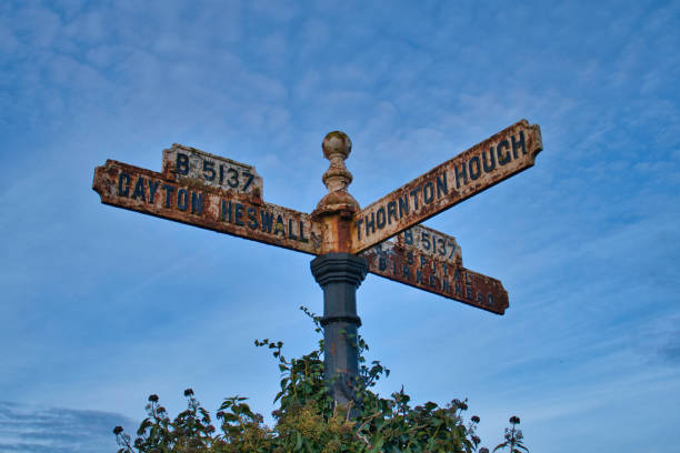 istock An old, rusting sign in Wirral, UK 1197171572
