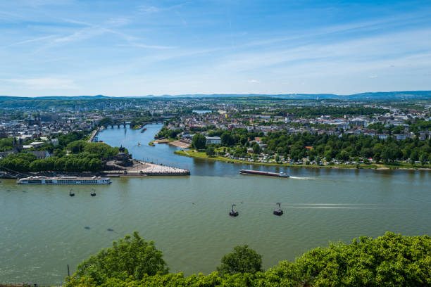 istock Koblenz City Germany historic monument German Corner 1197172536