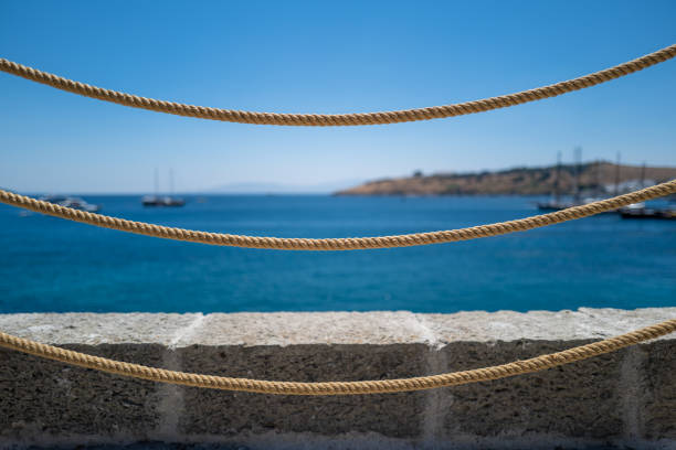 The coastline of Bodrum, Turkey