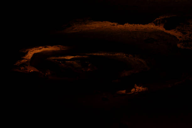 istock Dimly Lit Channel in Mammoth Cave 1197174416