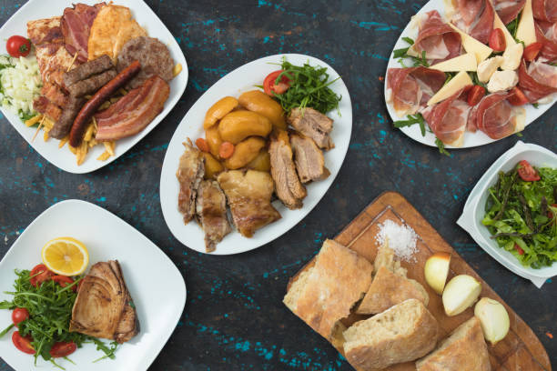 istock Mix of balkan meals 1197177961