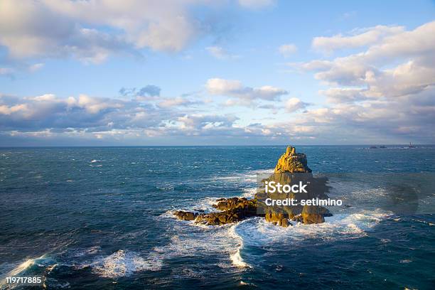 Foto de Oceano Atlântico e mais fotos de stock de Penzance - Penzance, Azul, Branco