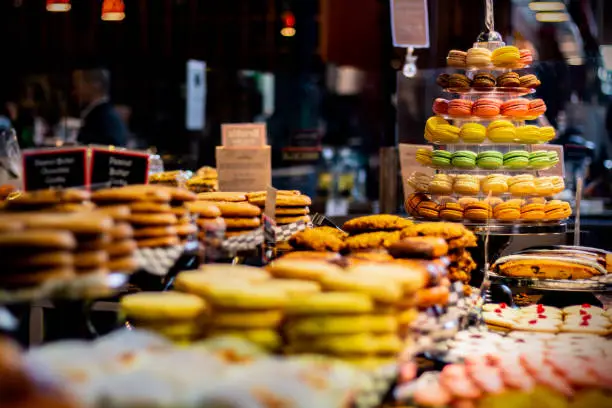 Photo of Macarons and cookies