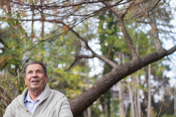 istock Portrait of senior man smiling 1197183402