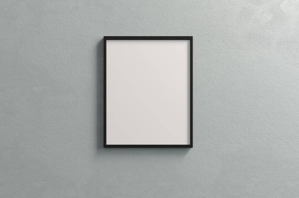 Copyspace Picture frame Empty Picture frame surrounding wall photos stock pictures, royalty-free photos & images
