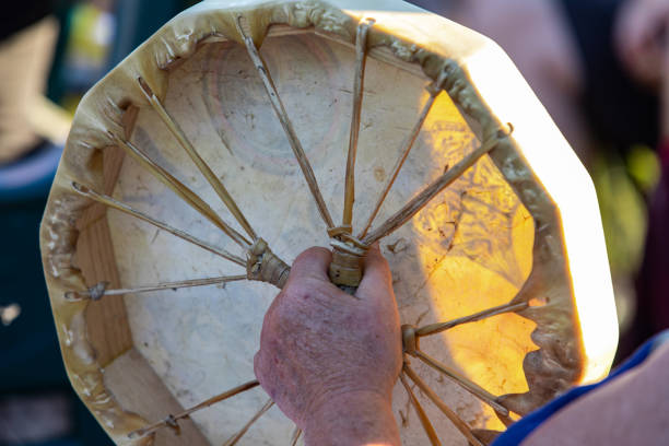 istock Sacred drums during spiritual singing. 1197189090