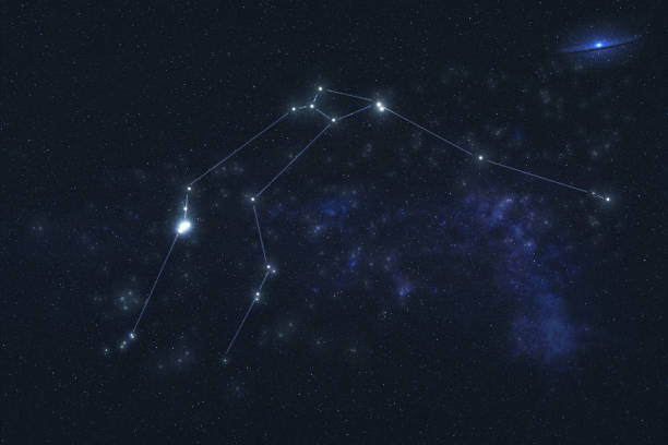 Aquarius constellation stars in outer space Aquarius constellation stars in outer space. Zodiac Sign Aquarius constellation lines. Elements of this image were furnished by NASA aquarius astrology sign photos stock pictures, royalty-free photos & images