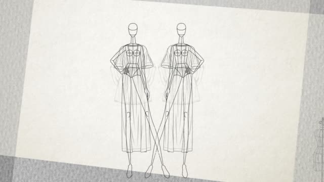 Fashion Doll - Simple - animation of a Mannequin Clothes Stand