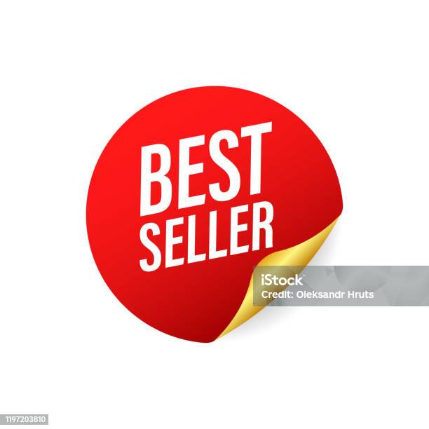 Illustration Vector Graphic Of Best Seller Label Sticker Design Template  Royalty Free SVG, Cliparts, Vectors, and Stock Illustration. Image  160823533.
