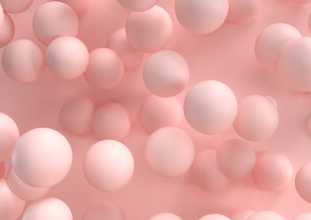 istock Scene with geometrical forms, Minimalist podium for showcase or cosmetic product presentation, in pink pastel colors, 3d rendering. 1197204252