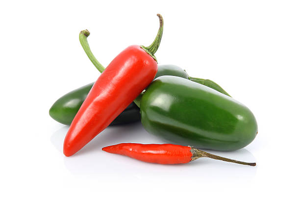 istock Colored chili pepper vegetables isolated 119721609