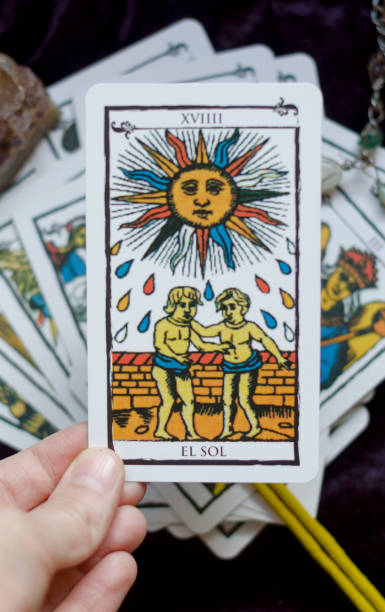 istock Tarot cards and different crystals 1197216842