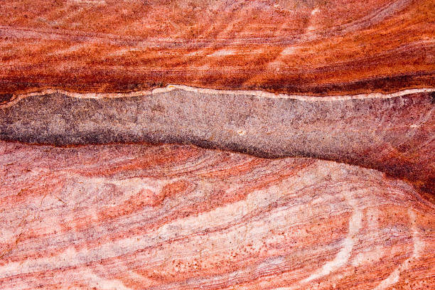 istock Brightly coloured stone at Petra 119721859