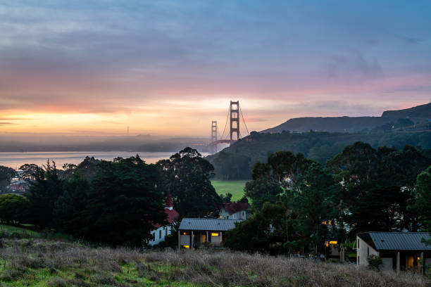 istock Sunrise from Cavallo Point at Fort Baker 1197221233