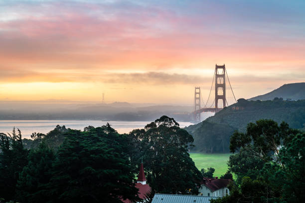 istock Sunrise from Cavallo Point at Fort Baker 1197221252