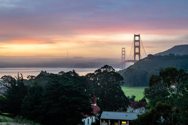 istock Sunrise from Cavallo Point at Fort Baker 1197221265